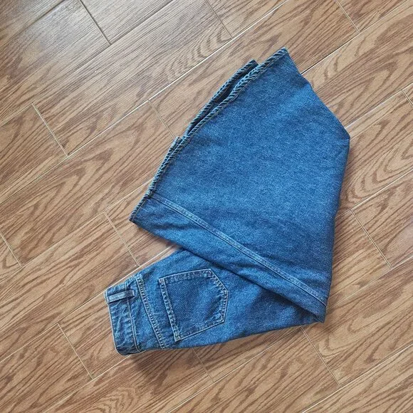 NWT Urban Revivo Denim Skirt – XS – Gold Embellished Button Detail - Picture 5 of 5